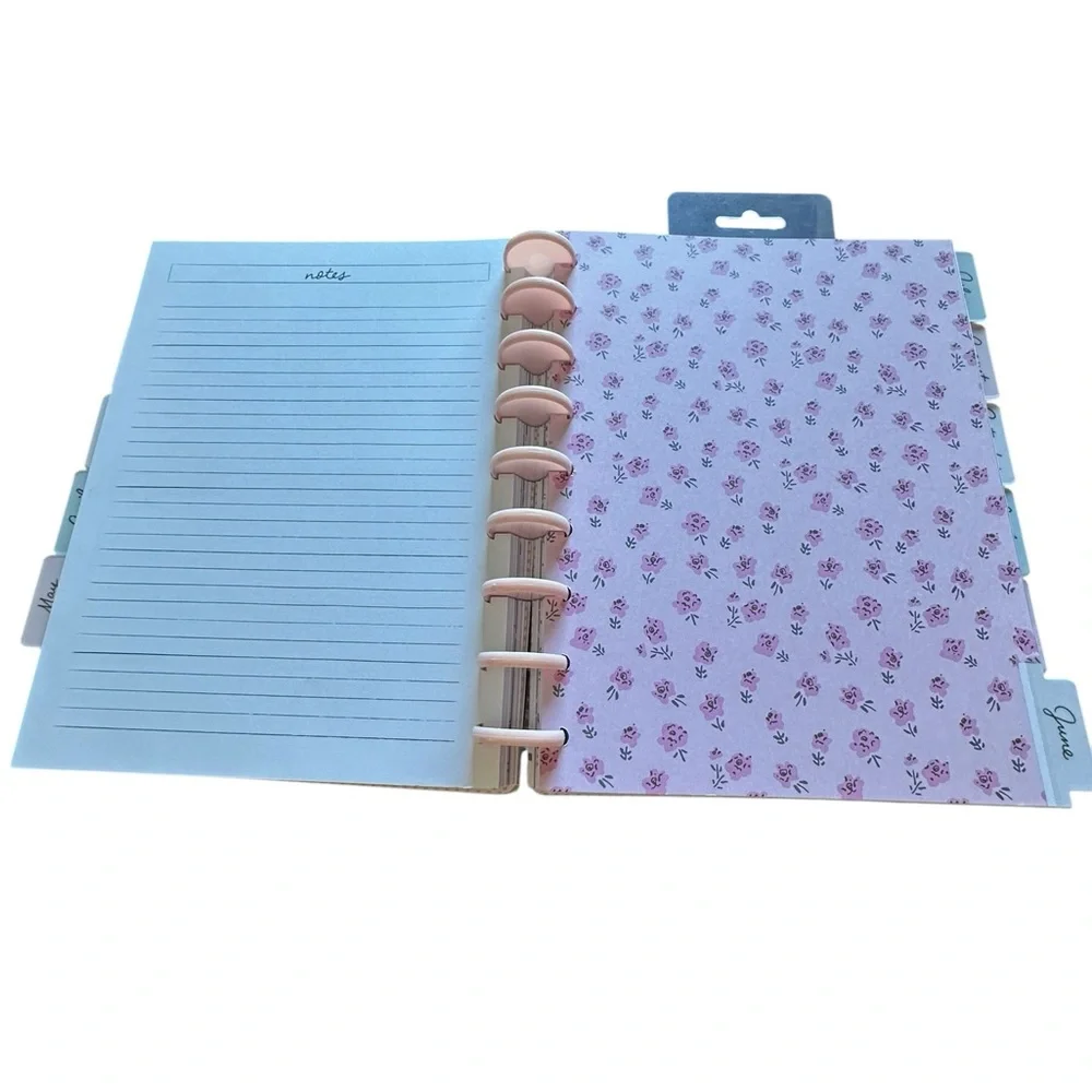 American Crafts Maggie Holmes Floral Day-to-Day Dashboard Disc bound Planner